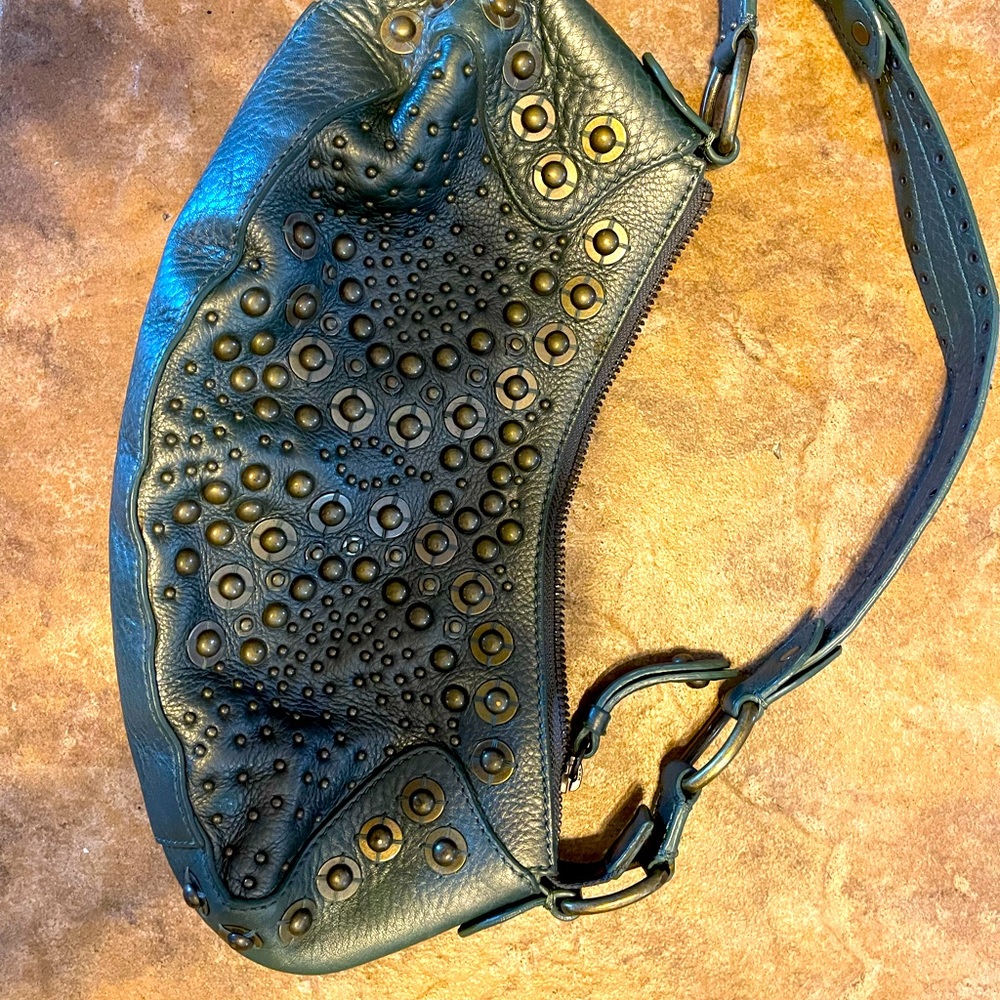 Cole Haan Handbag in Mint color with studs